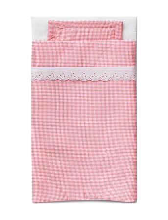Bäddset Spjälsäng Toys Dolls & Accessories Doll House Accessories Multi/mønstret Micki Leksaker