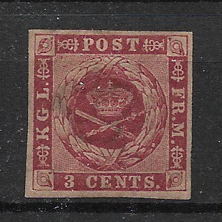 Dansk Vestindien 1856 - AFA 1C - Postfrisk