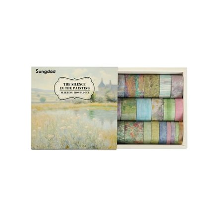 40 Ruller Washi Tape Sett Washi Tape Lim Klebebånd Stjerne Washi Tape Lim Dekorativ Washi Tape for DIY Håndverk, Scrapbooking