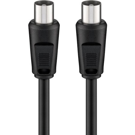 Antennkabel (<70 dB), dubbelskärmad