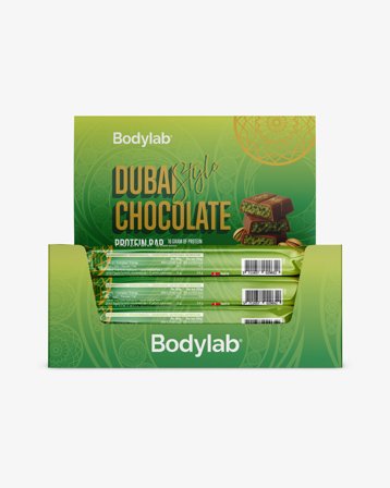 12 x Bodylab Dubai Style Protein Bar, 55 g