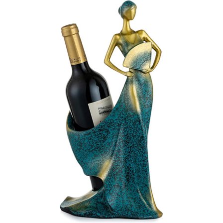 Vinreol Jente Ornament Kreativ Moderne Stue Inngang Hjem Vinskap Håndverk Rødvinreol Dekorasjon