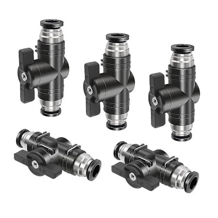 Pneumatisk Stikforbindelse Luft Rør Hurtig Buc8 Hurtig Indgreb Ventil Manuel Ventil Rør Slange Switch Valv