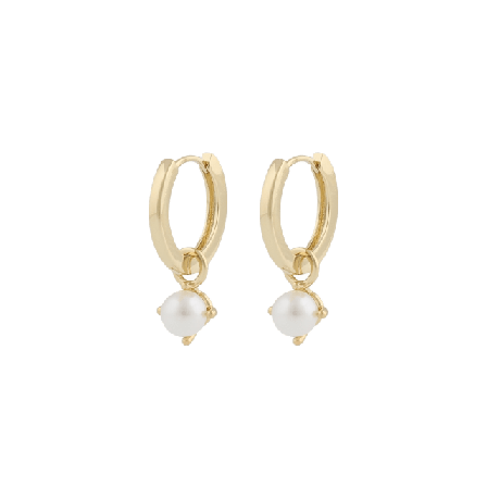 SNÖ of Sweden Lucy Ring Pendant Ear Örhängen Dam Guld ONESIZE