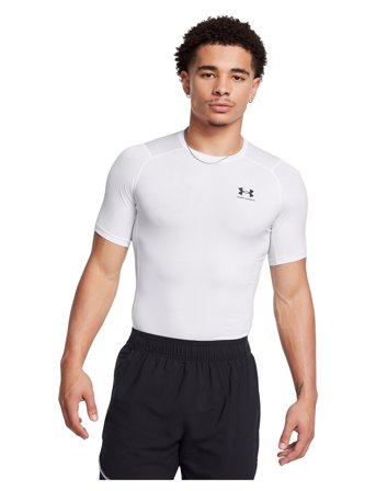 Under Armour Ua Hg Armour Comp Ss - White - XL
