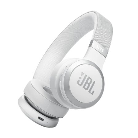 JBL - Hodetelefoner on & over-ear JBLLIVE670NCWHT Svart
