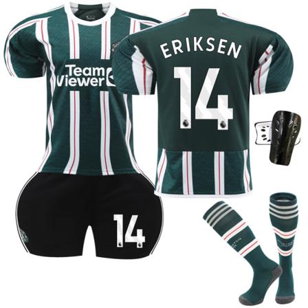 23-24 Manchester United bortefotballtrening #14 Eriksen XL