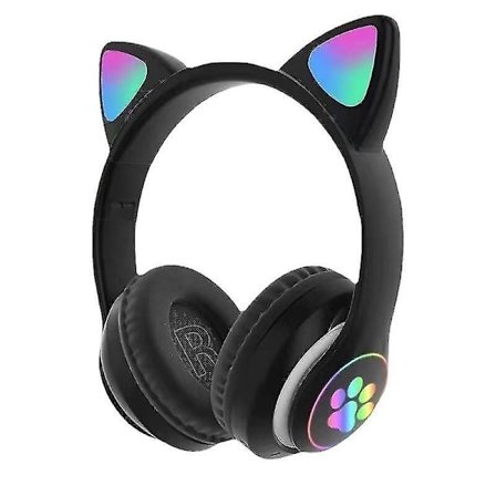 Wireless Bluetooth Headset Cat Ear Headset With Light