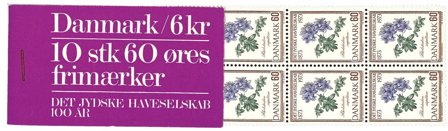 Danmark 1973 - Særfrimærkehæfte AFA S12 - Postfrisk