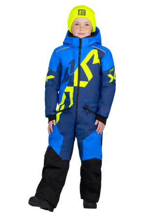 Anzug FXR Cold Cross CX 26 Kind Blau/Dunkelblau/HiVis 6