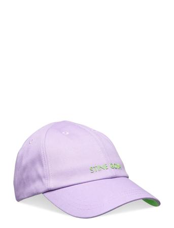 Biaritz Multi, 1668 Cotton Canvas Accessories Headwear Caps Lila STINE GOYA
