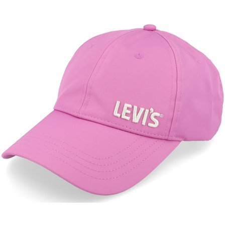 Levi's - Rosa unconstructed Keps - Gold Tab Cap Regular Pink Dad Cap @ Hatstore
