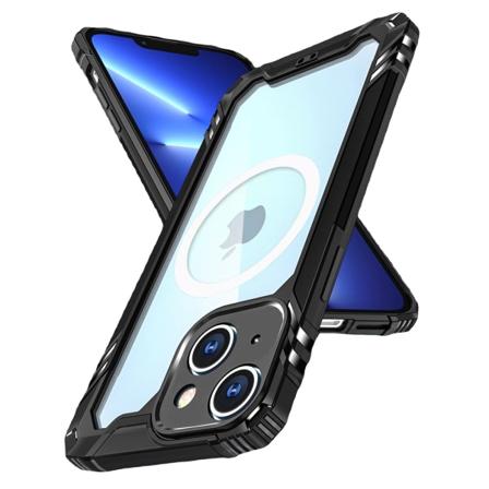 iPhone 14 Plus - Ammattimainen iskuja vaimentava suojus Svart