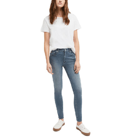 French Connection Rebound stretch denim Byxor Dam Blå 14