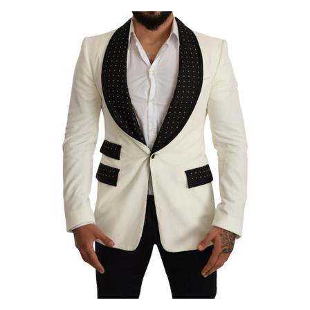 Dolce & Gabbana Formal Blazers Hvid, Herre Jakkesæt Blazer