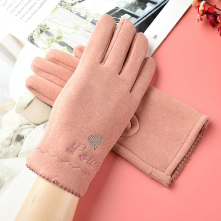 1par Winter Thermal Glove Touch Vattentät För Utomhusbruk