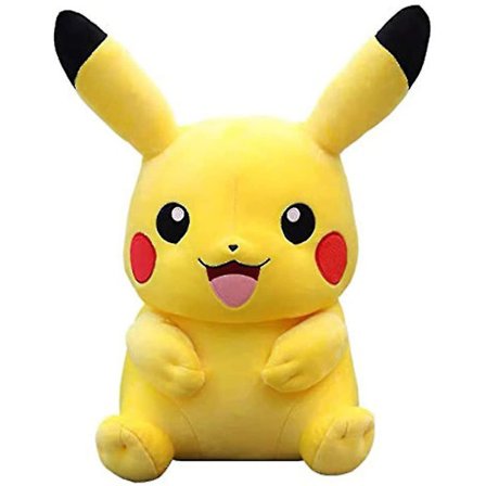 Sød Stor Pikachu Plyslegetøj, Buttede Krammelegetøj, 40 cm