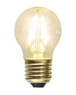 Valonlähde LED-lamppu E27 G45 läpikuultava Soft Glow lämpimänvalkoinen