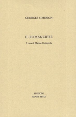 Il romanziere Georges Simenon