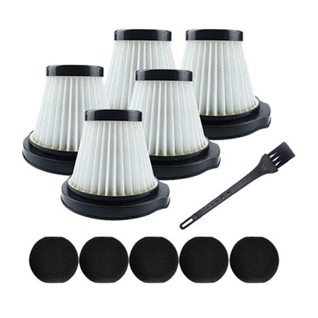 /EA/HEPA Filter Set Kompatibelt med Deerma DX115 DX115S DX115C Portabel Dammsugare Reservdelar