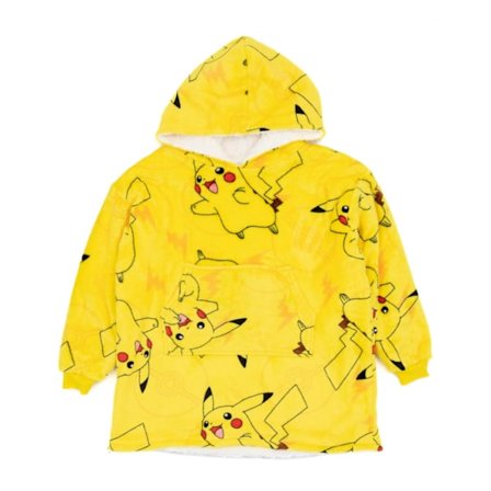 Pokemon Barn/Barn Pikachu Oversized Hoodiefilt En Storlek