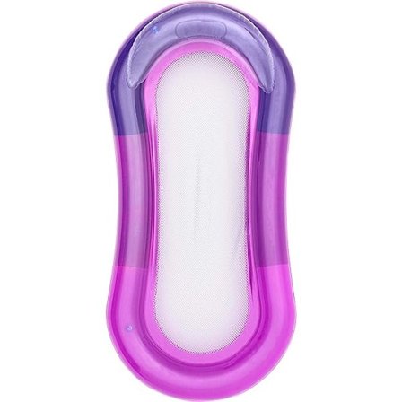 Avslappende oppblåsbar madrass med netting - Vannhengekøye med hode