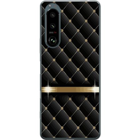 Kompatibelt Mobilskal till Sony Sony Xperia 5 III Lyxig Svart