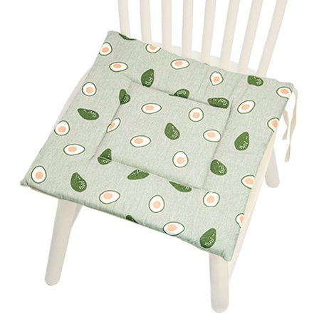 Tryckt fyrkantig sittdyna i polyesterlinne, tjock sittdyna, cirkulär dyna för burspråk, hushållsdyna i japansk stil för stussen