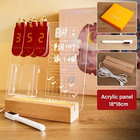 LED-yövalon lähtölaskenta Muistitaulu 01 01