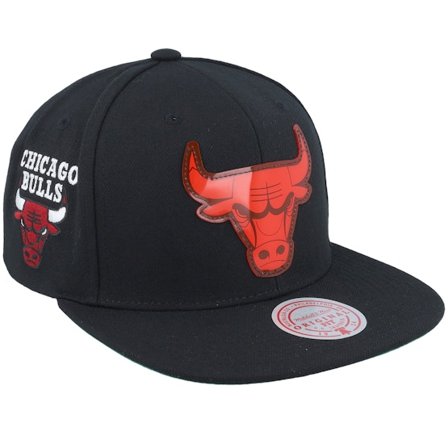 Mitchell & Ness - Chicago Bulls Now You See Me Black Snapback Snapback Black Cap - NBA @ Hatstore