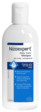 Nizoexpert Daily Care Shampoo, Oily Scalp 200 ml, Hår, Shampoo & Hårpleje, Hovedbundspleje