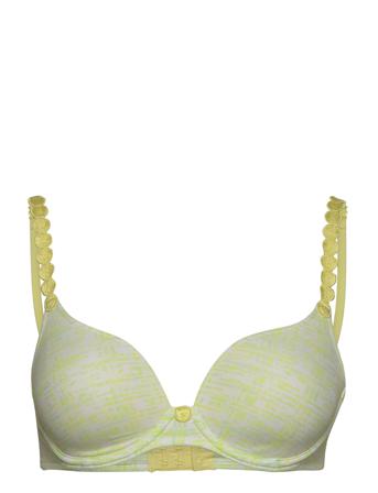 Tom Padded Bra Heartshape Lingerie Bras & Tops Push Up Bras Gul Marie Jo