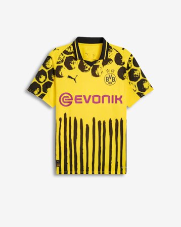 KIDSUPER BVB JERSEY REPLICA - YELLOW/BLACK S