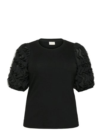 Kaffe Curve | Kclucinda Frill T-Shirt | L