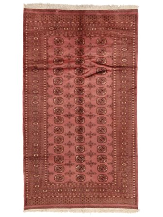 160X281 Tapis D'orient Pakistan Boukhara 2Ply Rouge Foncé/Rouge (Laine, Pakistan)
