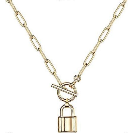 14K kullalla päällystetty kolikkokaulakoru, monikerroksinen paperiliitinkaulaketju