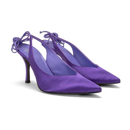 Ovyé, Heels Paars, Dames, Maat:36 EU