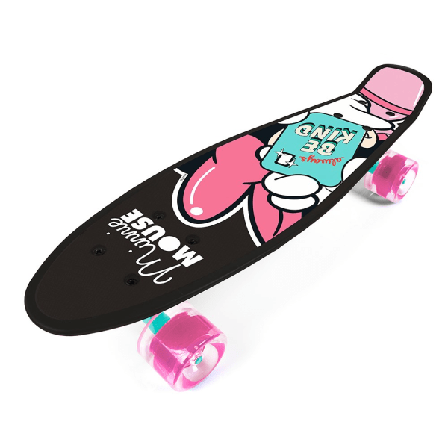 Skateboards Seven Minnie Always Be Kind Svarta Produkt Av Avvikande Storlek