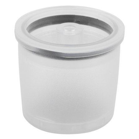 Uudelleenkäytettävä kahvisuodatin kapselikahvinkeittimen osat, jotka sopivat illy-kahvikoneeseen, läpinäkyvä