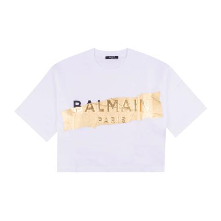 Balmain T-shirt Hvid, Dame T-shirts