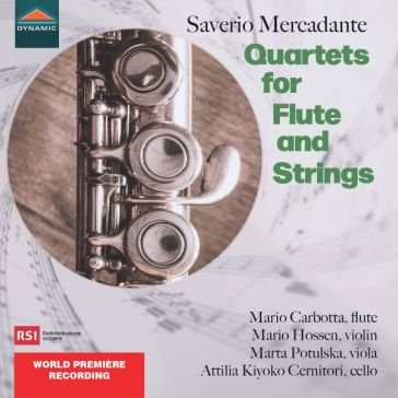 Quartets for flute and strings Carbotta Mario Fl