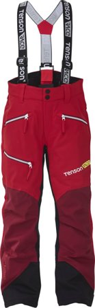 Tenson Pow Race Children ski trousers Red 122/128