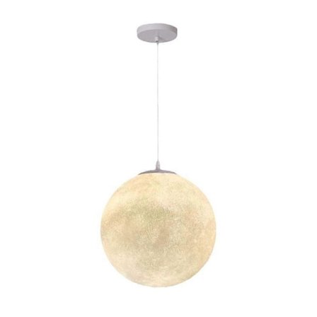 3D-printad Moo Modernn Ljuskrona Minimalistisk Sovrum Restaurang Dekoration Romantisk Planet Liten Ljuskrona Bollampa