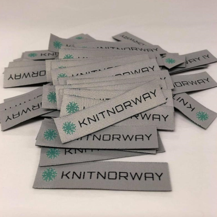 Knit Norway Merkelapp "Knit Norway" til strikkeplagg (1 stk)