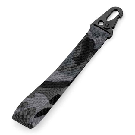 BagBase Brandable Key Clip One Size Midnight Camo