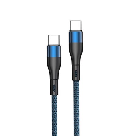 0,25m/1m USB C till Typ C Extended Link-kabel 66W Snabbladdningsladdarkabel Dataöverföringssladd för bärbar dator med surfplatta