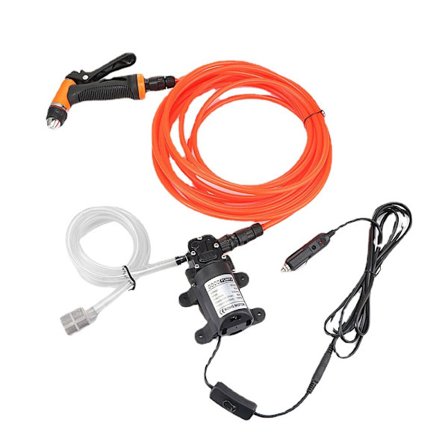 Biltvätt, 12V vattenpump, högtryckstvätt, självsugande bärbar elektrisk minitvätt, biltillbehör