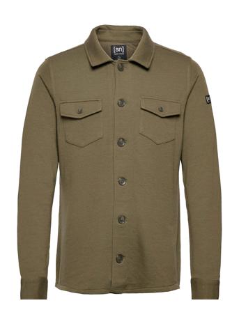 M Knit Jacket Green Super.natural