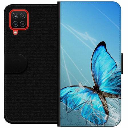 Samsung Galaxy A12 Plånboksfodral Fjäril