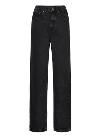 Washed Denim Jeans Designers Jeans Straight-regular Black ROTATE Birger Christensen